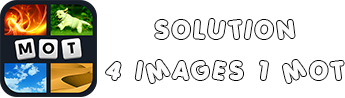 Solution 4 Images 1 Mot